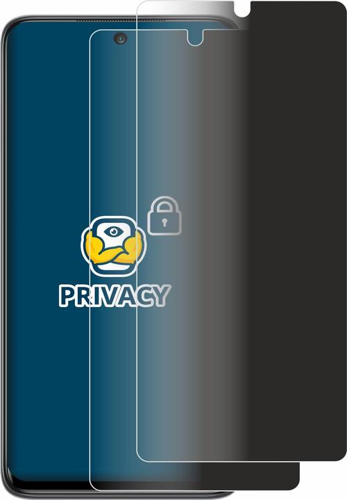 Produktbild BROTECT Sichtschutzfolie Anti-Spy Privacy Folie Blaulicht-Schutz (2 Stück, Xiaomi Mi 10T Lite)