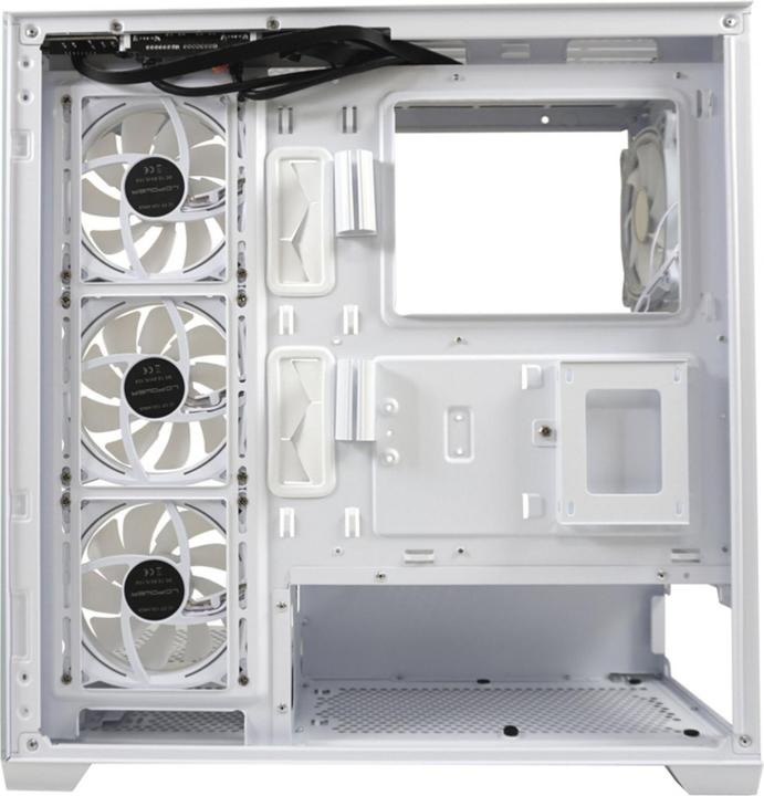 Actual product image LC-Power Case Gaming LC-715W-ON Seamless Pale X (Mini-ITX, ATX)