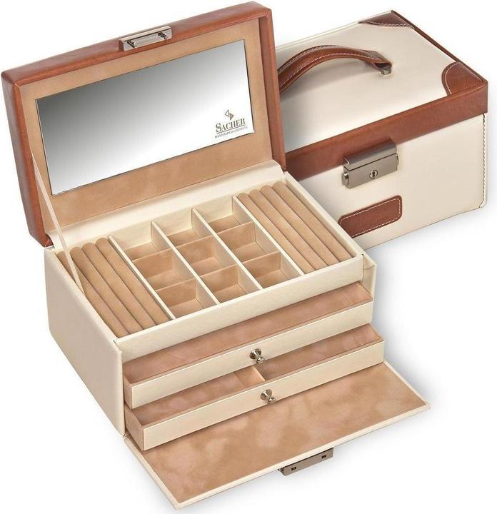Actual product image Sacher 25.502.507343 - Jewellery box Elly travel cream