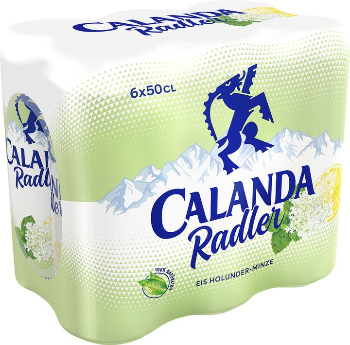 Produktbild Calanda Radler Holunder Minze (6 x 50 cl)