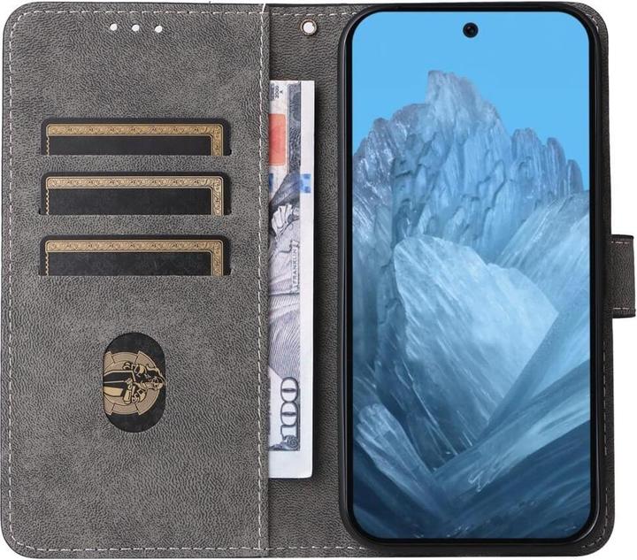 Actual product image Cover-Discount Google Pixel 9 / 9 Pro - Leather case with RFID blocker (Google Pixel 9 Pro)