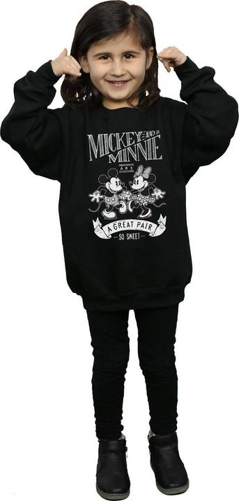 Immagine prodotto Disney Mickey And Minnie Mouse Great Pair Felpa Ragazze (140, 146)