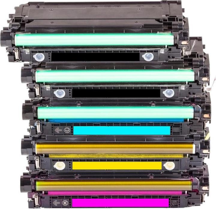 Image du produit Hermex Toner compatible pour Enterprise M553dn (M, Y, C, CF)