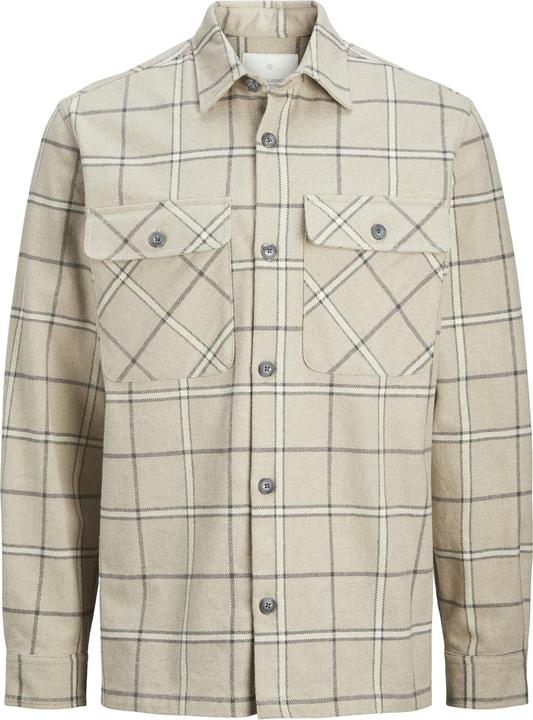 Jack & Jones Jprraymond Melange Check Ls Overshirt Sn