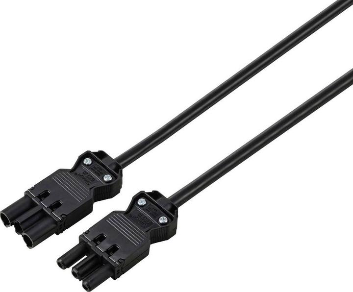 Immagine prodotto Sygonix SY-6676360 Verlängerungsleitung Schwarz 2 m (2 m, GST18)