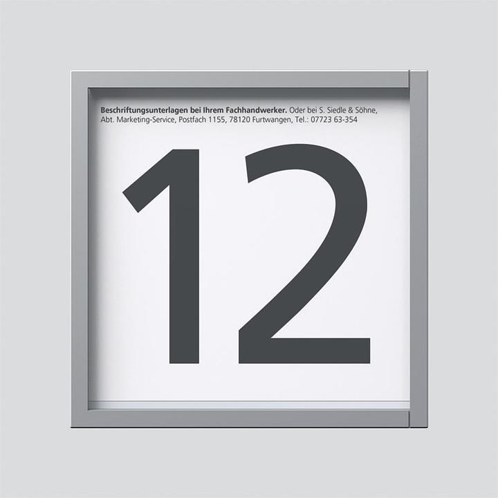 Actual product image Siedle Information field