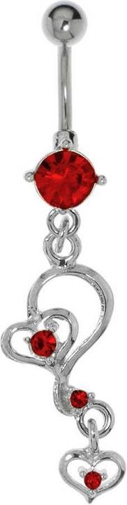 Bijouteria Bauchpiercing (Messing, Chirurgenstahl, Kristall)
