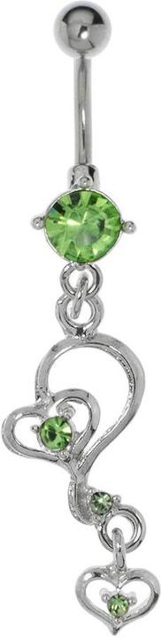 Produktbild Bijouteria Bauchpiercing (Messing, Chirurgenstahl, Kristall)