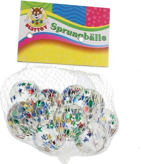 Actual product image Besttoy Jumping ball set - stars approx. 27 mm - 12 pieces