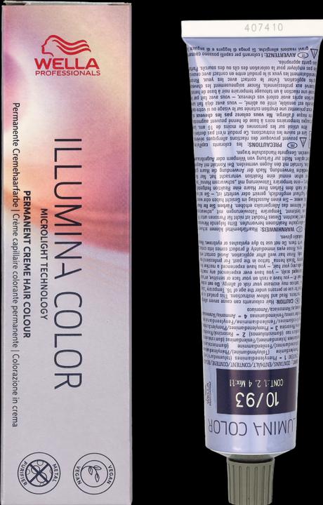 Produktbild Wella Illumina Color (10/93 hell-lichtblond cendré-gold)