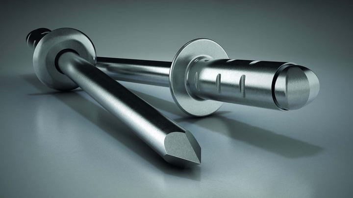 Produktbild Gesipa Blindniet PolyGrip® Nietschaft d x l 4 x 13 mm K12 Aluminium / Stahl 500 Stück