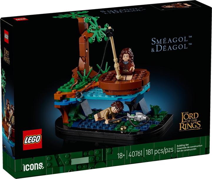 Immagine prodotto LEGO Il Signore degli Anelli: Sméagol e Déagol (40761, LEGO DC)