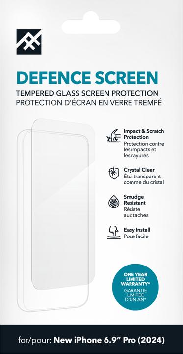 Image du produit Zagg Defence Glass (1 pièce(s), Apple iPhone 16 Pro Max)