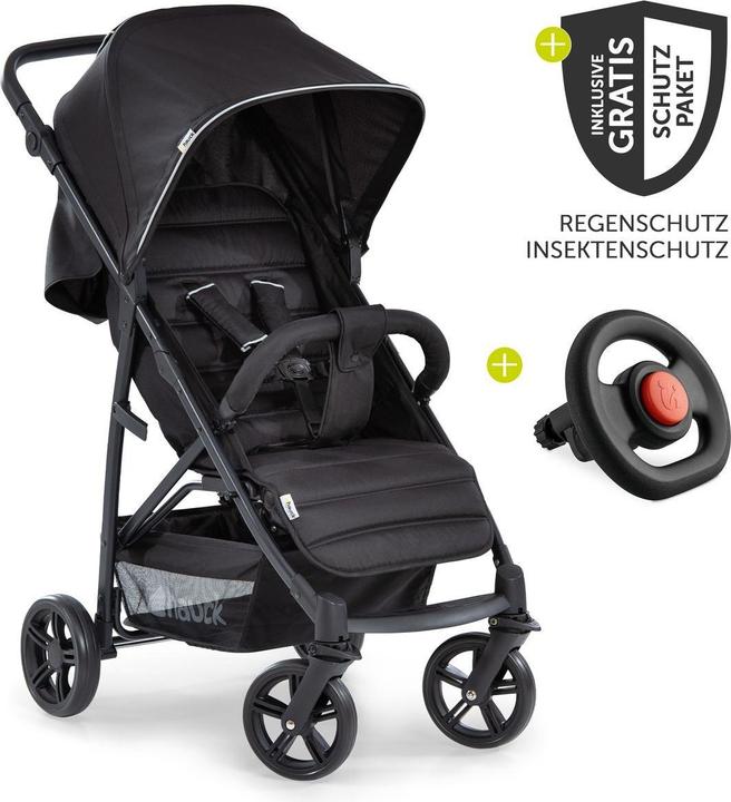 Immagine prodotto Hauck Buggys & Sportwagen Buggy Rapid 4 inkl. XXL Zubehörpaket & Buggy-Lenkrad