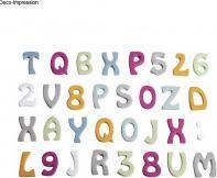 Rayher Casting mold: letters / numbers