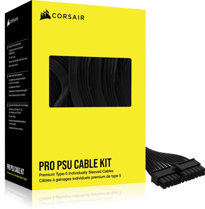 Produktbild Corsair Premium Individually Sleeved DC Cable Pro Kit Type 5 (Generation 5)