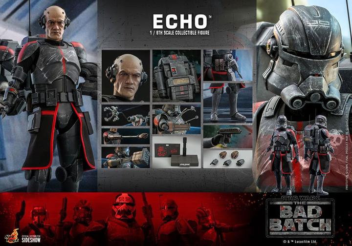 Produktbild Hot Toys Star Wars – The Bad Batch “Echo” 1/6 Actionfigur