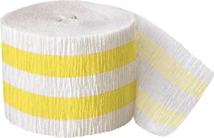 Image du produit Unique Party Banderoles rayées en papier crépon