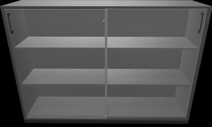 Actual product image Narbutas Choice sliding door cabinet (160 x 40 x 111.5 cm)
