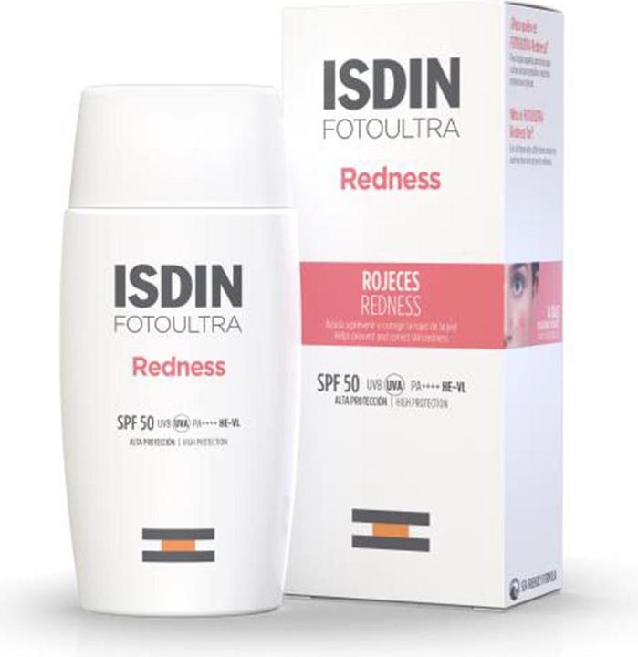Isdin FU REDNESS SPF50 50ML (Sonnencreme, SPF 50+, 50 ml)