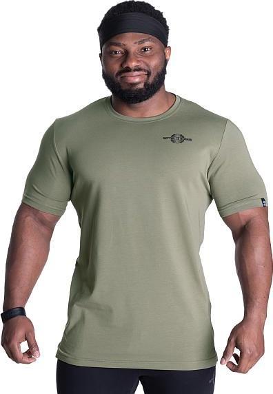 Better Bodies Essential Tapered Tee - Washed Green (XXL)