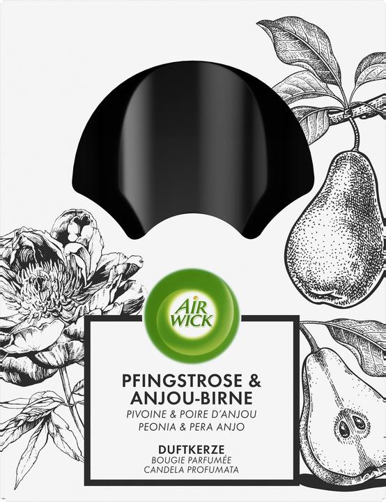 Produktbild Air Wick Deko Duftkerze Pfingstrose & Anjou-Birne (220 g)