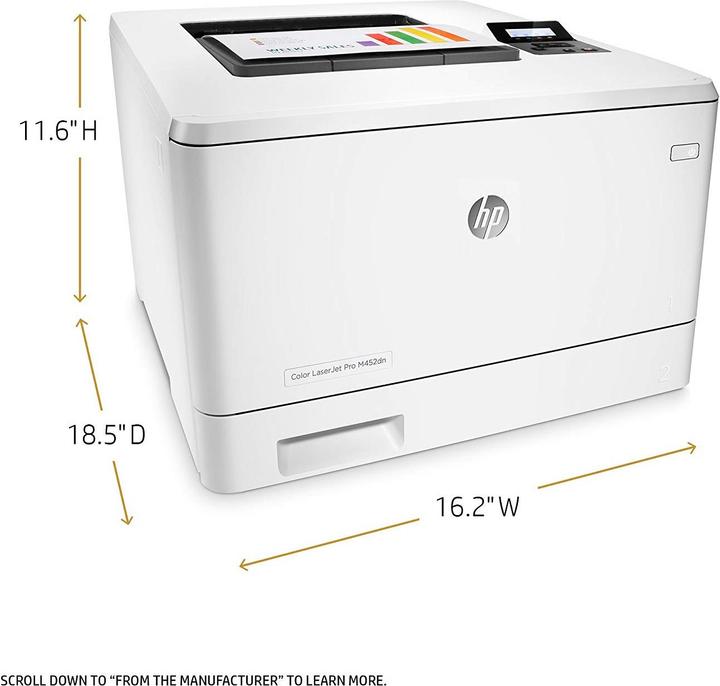 Image du produit HP LaserJet Pro couleur M452dn (Laser, Couleur)