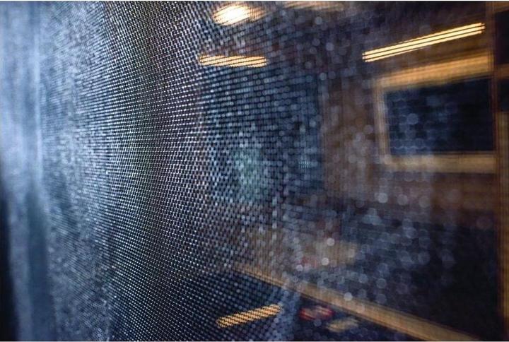 Actual product image VanQuito Mosquito net with sliding doors, right