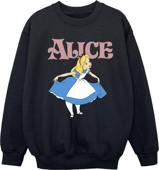 Disney Alice im Wunderland Sweatshirt Mädchen Take A Bow