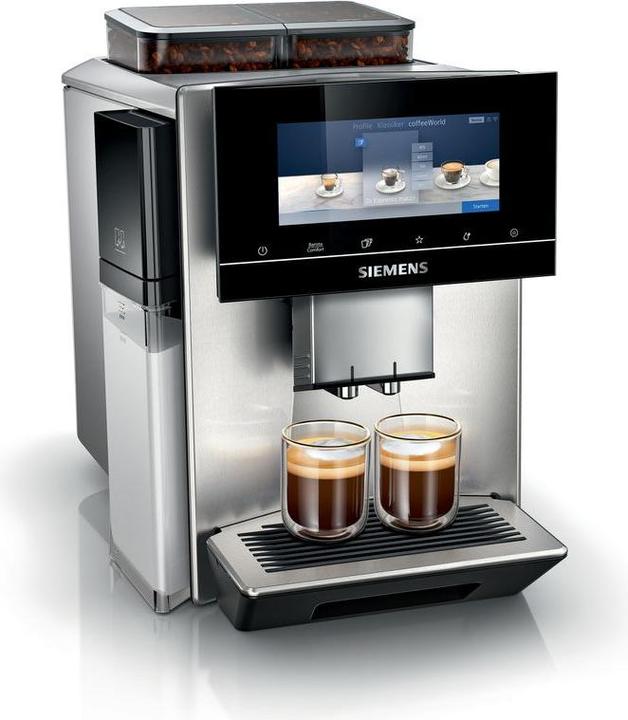 Actual product image Siemens Fully automatic coffee machine, EQ900 plus, stainless steel, TQ907FZ3