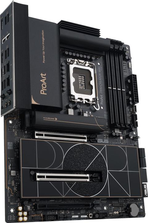 Produktbild ASUS MB PROART Z890-CREATOR WIFI (Intel,LGA1851,DDR5,ATX) (Socket S1, Intel Z890, ATX)