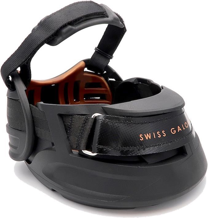 Swiss Galoppers Sabots version standard (paire) avec coussinets de balles et sangle de boulet.