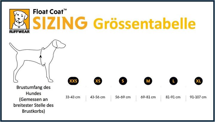 Produktbild Ruffwear Float Coat Hundeschwimmweste (L, Hundeweste)