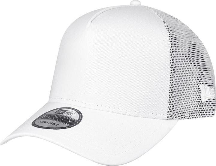 New Era A-Frame Mesh Trucker Cap - ESSENTIAL weiss