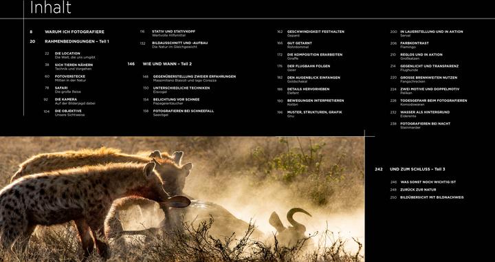 Actual product image Einführung in die Naturfotografie (German, Iago Corazza, Massimiliano Biasioli, 2022)
