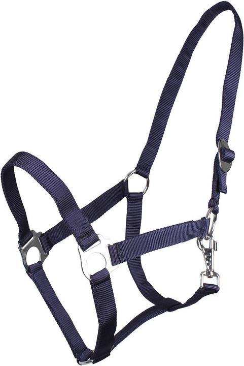 Qhp Nylonhalfter mit Schiebeschnalle