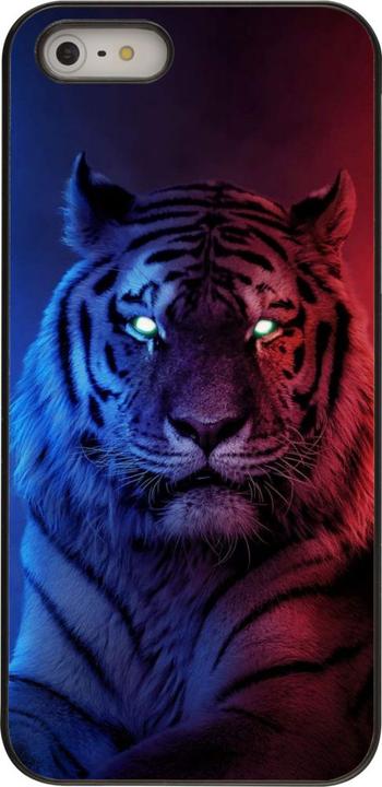 Immagine prodotto PhoneLook Coque Tiger Blu Rosso (Apple iPhone 5, Apple iPhone 5s)