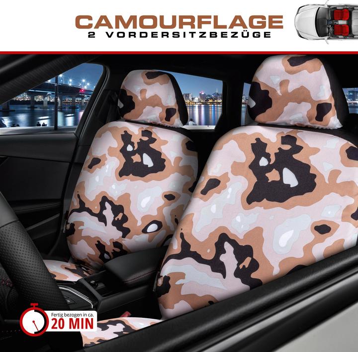 Immagine prodotto CarComfort Coprisedile auto mimetico, Coprisedile auto sedile singolo design mimetico