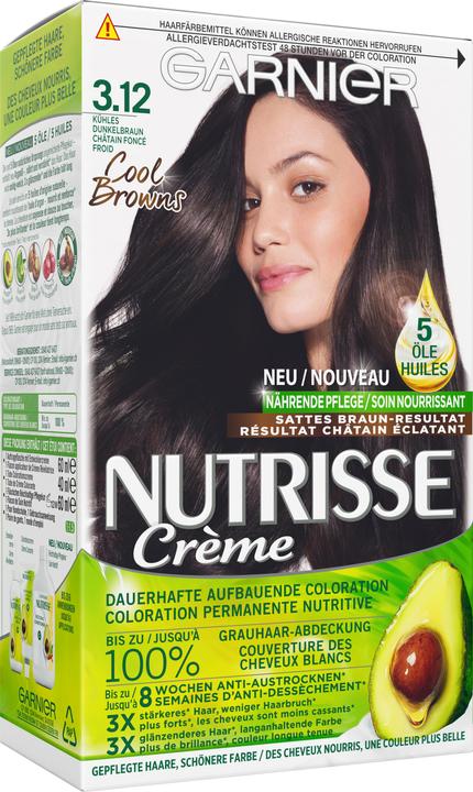 Produktbild Garnier Nutrisse Classic (45629 Kühles Dunkelbraun)