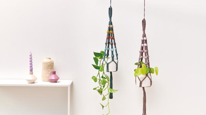 Actual product image Rico Design Wooden beads macramé earth colors, 24 pieces