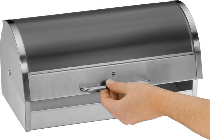 Productafbeelding WMF Brooddoos Brooddoos met Scharnierend Deksel 39x21x20cm Gourmet Roestvrij Staal Frosted