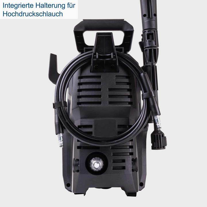 Actual product image Scheppach High-pressure cleaner 1400W, 110 bar incl. Quick-Connect system & accessories (Electrical connection)