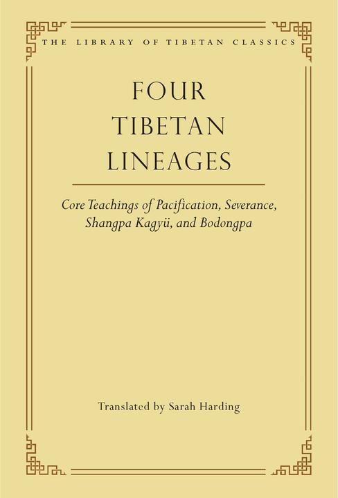 Produktbild Four Tibetan Lineages (Englisch, Sarah Harding, 2021)