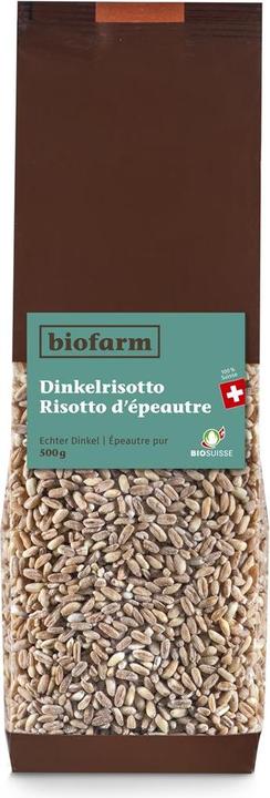 Actual product image Biofarm Buonfarro Spelt Risotto CH Bud (500 g)