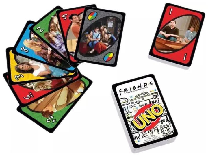 Image du produit Mattel Jeu UNO Friends (Anglais)