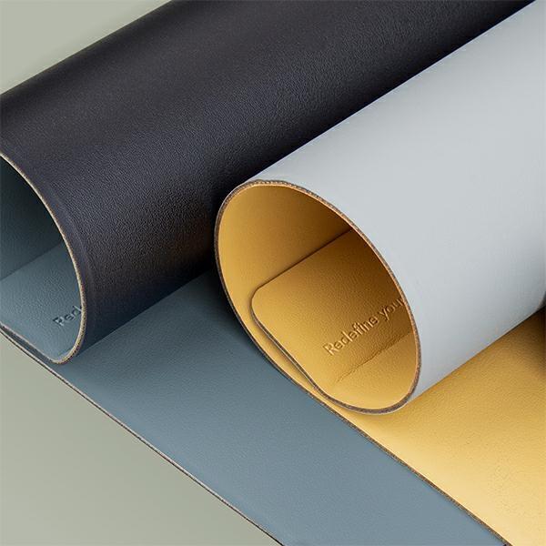 Actual product image Uniq Hagen dwustronna magnetyczna podkładka na biurko żółto-szary/canary yellow-chalk grey