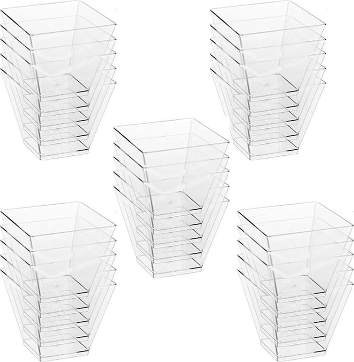Actual product image JTI 25x plastic dessert bowls (0.06 l, 1 x)