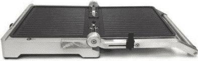 Immagine prodotto MPM MGR-11M Elettrico, Grill a contatto, Altezza regolabile, Apertura a 180°, Piastre grill