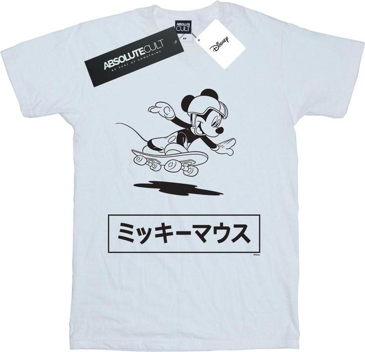 Immagine prodotto Disney Mickey Mouse Skating Maglietta Ampia Donna (XL)