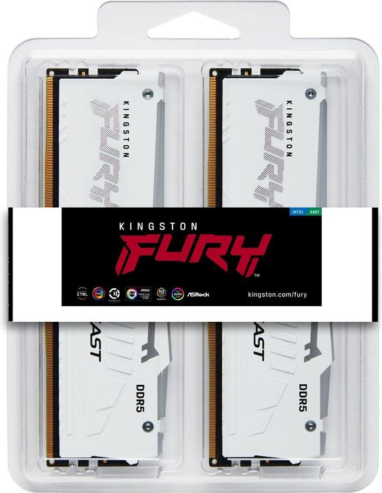 Actual product image Kingston Fury Beast (2 x 32GB, 6000 MHz, DDR5 RAM, DIMM)